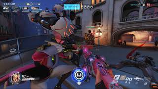 오버워치응징의 날 메르시 시점 플레이