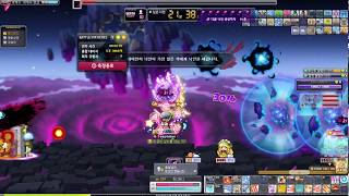 메이플스토리 히어로 극딜분배 잘 한 데미안 KMS 19…