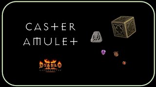 캐스터 아뮬렛 140셋 멸망전!  디아블로2레저렉션 D…