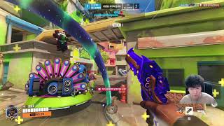 [오버워치 2] 골드 현지인 각성해서 플래 갔다가 다시 꼴박 ㅋㅋㅋㅋㅋㅋ