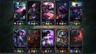 내전 1세트 하이라이트  리그 오브 레전드