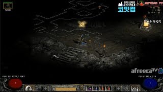 NATEON 디아블로2 무자본 트랩씬 22기 래더 17  Diablo2
