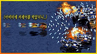 아비터 엉덩이에 커세어를 박았더니... 스타크래프트1