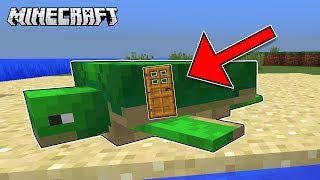 살아있는 거북이 안에 집짓기! [ 마인크래프트 : 집 …