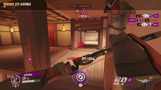 4K 190503 오버워치 Hanzo 한조 2인킬 하이…