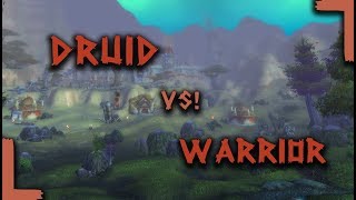 Druid vs Warrior Duels  Classic WoW  Wins and Loses  Raw footage