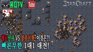 스타크래프트 유즈맵60FPS 불종이VS에로신사 밀리전 …