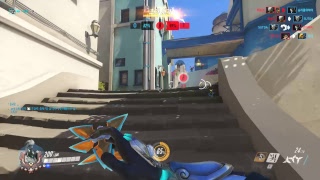 오버워치 1800 솔큐로 플레 가기 도전 맥크리위도우한조야타