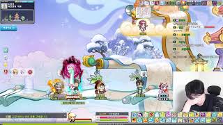 제로 수로 데뷔전 훈수 받습니다 [ 식중땐, 메이플스토…