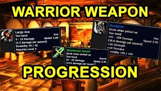Classic WoW Warrior Weapon Pro…
