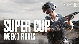 배틀그라운드 모바일 SUPER CUP WEEK 1 FI…