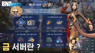 [블소네오] BNS NEO | 백청산맥 오픈 / 금서버…