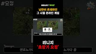 옛날 낭만 리니지 &quot;초보는 요정을 키워야지??…