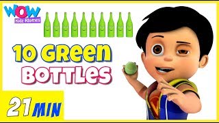 Ten Green Bottles  Nursery Rhy…
