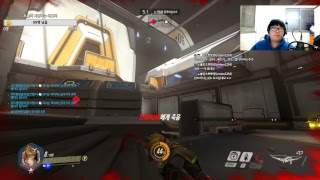 생감망고 왕초보 오버워치오늘 애쉬 끝장본다