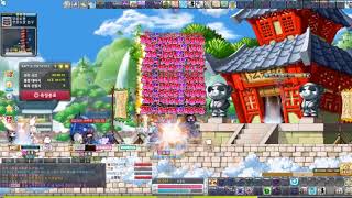 메이플스토리 눈물밤 신5차 풀강 40초딜