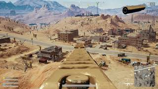 배틀그라운드 평정 AKM 아이언사이트로 최장거리 헤드샷…