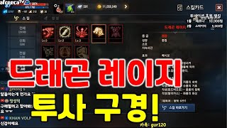 리니지M 신규 영웅 스킬 드래곤레이지 배운 투사! 1전…