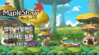 메이플스토리 : 얌얌 아일랜드 - 일리야드 들판 bgm 1시간