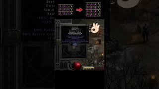 FEEL THE RAVE #6Goldwrap #season11 #diablo2 #diablo #d2r #d2 #upgrade #feel #rave