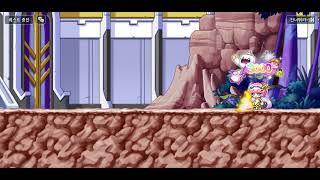 2025년 1월 12일 메이플스토리M게임 캐릭터 이름 엔젤릭버스터 플레이 판테온 배신자 벨데로스 처치 헬리시움 보스 매그너스 퀘스트