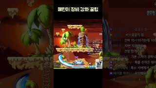 [메이플] 메린이 장비 강화 꿀팁! 강화시 광클 가능 #구독