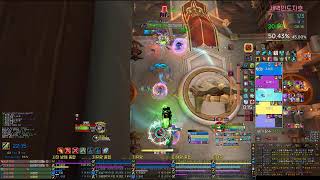 WOW 와우 내부 전쟁 시즌 3 왕왕왕 초보 힐러 쐐기 (회드 / 복술)