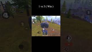 1 vs 3 ( Win ) #battlegroundsmobileindia #pubgmobile #pubg #모바일배틀그라운드 #모배 #绝地求生 #배틀그라운드 #shorts