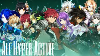 [Elsword/엘소드] 전 캐릭터 3차 전직 하이퍼 액티브 모음 / All job 3rd Hyper Actives