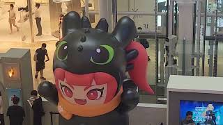 드래곤 길들이기 x 던전앤파이터 스노우메이지 콜라보 대형 투슬리스 풍선인형