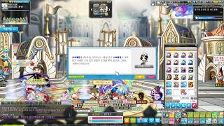 메이플스토리 스텔라의 별빛 마차 출석 올 클리어와 268레벨 달성!