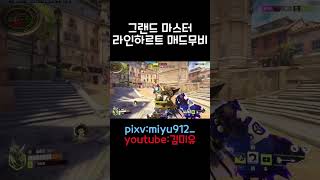 그랜드 마스터 라인하르트 원챔의 매드무비 #게임 #오버…
