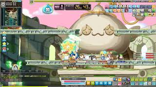 메이플스토리 노말 가디언 엔젤 슬라임 3인 플레이 10