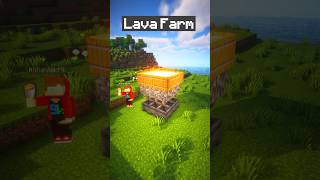 How to build lava farm  in min…