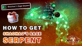 How to get Shaohao's Sage Serp…