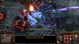 [스타크래프트2][랜유돕4+][하드코어] 저글링 시점 …