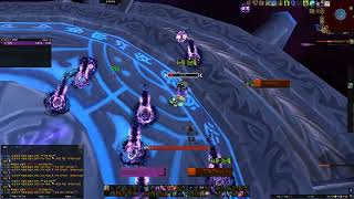 [ 4K UHD ] 월드 오브 워크래프트 내부전쟁 군단 마법사 탑 눈동자가 어둠에 물들기 전에( 악딜 클리어 완료 ) 탑 도장 깨기