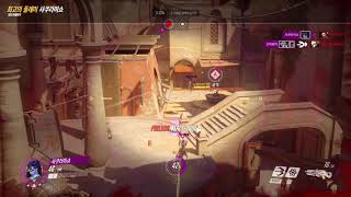 4K 190401 오버워치 Widowmaker 위도우메이커 2인킬 POTG 팟지 명사수