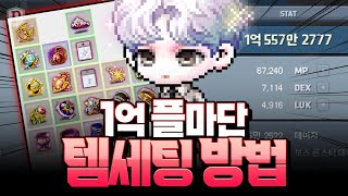 전투력 1억 템세팅? 이렇게 하세요! [메이플스토리, 페이지]