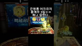 은청룡 여자유저 실력ㄷㄷ #겟앰 #겟앰프드 #라이트서번…