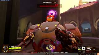 [오버워치 클래식] 리알토 캐서디 - 에임 왤케 구리냐