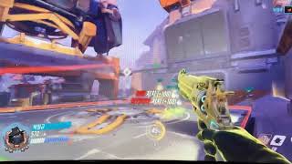 오버워치 정겐지의 정맥 헤드샷 보고가세요