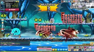 메이플스토리 섀도어 3분 소멸의 여로사냥동굴아랫쪽