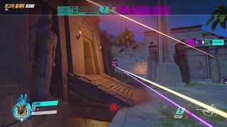 오버워치 아나한방전 팟지  네크로폴리스에서 패줌의 신이…