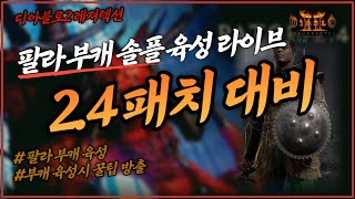 2.4 래더 패치 대비 부캐 성기사(팔라딘) 육성 연습 | 디아블로2 레저렉션