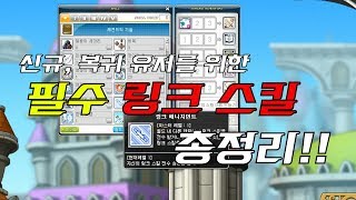 메이플스토리 필수 링크 완벽 정리