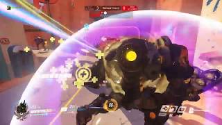 오버워치 66국도 라인하르트 201903 메인탱 연습중