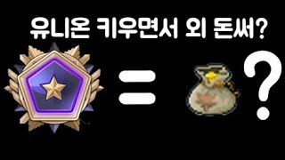 유니온 키우면서 돈벌기! -메이플스토리 카인 육성-