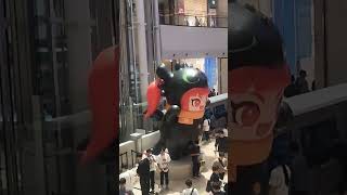 드래곤 길들이기 x 던전앤파이터 스노우메이지 콜라보 대형 투슬리스 풍선인형