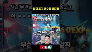 절대 조각 개수를 세지마 #메이플스토리 #챌린저스 #렌…